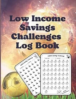 Low Income Savings Challenges Log Book: Savings Book, 50 Savings Envelopes For Money, Savings Challenge Envelopes, Easy Budget Savings Challenge Planner, Challenge Book. ürün görseli 1