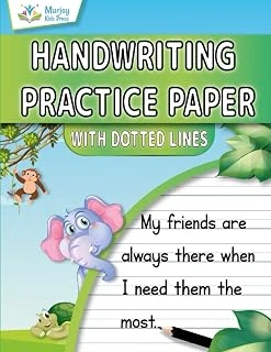 Independently Published Handwriting Practice Paper With Dotted Lines ürün görseli 1