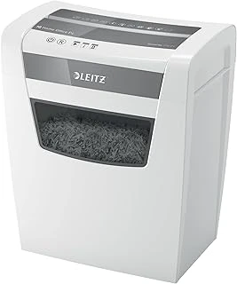 Leitz Iq Office Kağıt Öğütücü, 12 – 10 Yaprak Kapasite (70 – 80 G/M²), Parçacık Kesimi, Güvenlik Seviyesi P4, Piyasada 1 Numara, 23 L Kutusu, Öğütücü, Beyaz, 80090000 ürün görseli 1