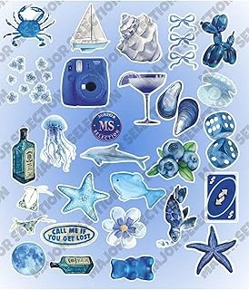 Aesthetic Summer Rüya Sticker Seti Etiket Laptop Telefon Tablet ürün görseli 1