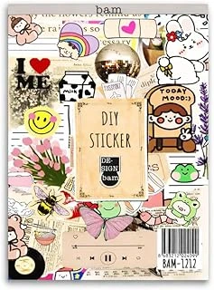 My Diy Sticker Book 24 * 17 Cm 16 Sayfa Özel Tasarım Rengarenk Sticker Kitabı ürün görseli 1