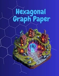 Independently Published Hexagonal Graph Paper ürün görseli 1