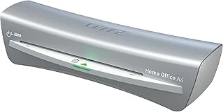 Leitz A4 Laminasyon Cihazı, 80 Ila 125 Mikron Laminasyon Folyoları Için, Laminasyon Kılıfları Dahil, Başlangıç Kiti, Ev Ofisi, Küçük Ofis Okulda Kullanım Için Ideal, Gri, Ilam, 73680089 ürün görseli 1