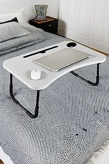 Taşınabilir Katlanır Koltuk Yatak Üstü Laptop Tablet Çalışma Masası Kahvaltı Sehpası Beyaz ürün görseli 1
