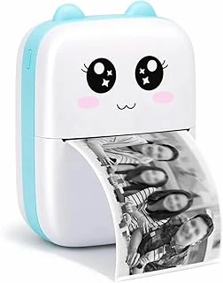 Busstier Mini Yazıcı Bluetooth Bağlantılı Taşınabilir Termal Yazıcı Siyah Beyaz Çıktı Telefon Uyumlu Usb Type C Şarjlı Not Fotoğraf Yazdırma ürün görseli 1