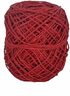 Aksesuar Koyu Kırmızı 50 Gr Sarılmış Kağıt İp ürün görseli 1