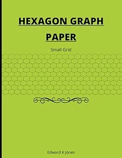 Independently Published Hexagon Graph Paper: Small Grid ürün görseli 1