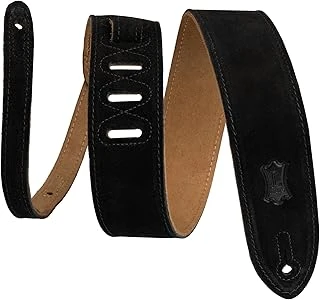 Levy'S Leathers Ms12-Blk 5 Cm Süet Deri Kayış - Siyah ürün görseli 1