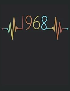 101 Mandalas - Malbuch Ekg Herzschlag Jahrgang 1968 Baujahr Heartbeat: Lustiges Herzlinie Geburtstags Geschenk - A4 (8,5X11) - 101 ... - Entspannen - Anti Stress - Zum Ausmalen ürün görseli 1