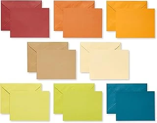 American Greetings Zarflı Boş Kartlar, Toprak Tonları, 100 Adet ürün görseli 1