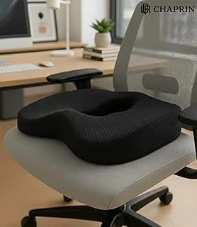 Ortopedik Visco Oturma Minderi – Ergonomik Oturma Simidi | Siyah ürün görseli 1