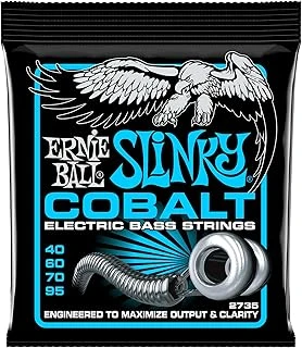 Ernie Ball Ekstra Slinky Kobalt Elektrik Bas Telleri, Ölçü 40-95 ürün görseli 1