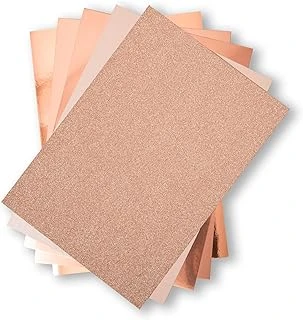 Sizzix Gold Surfacez Zengin Kart Stoğu, 20X29 Cm, 50'Li Paket ürün görseli 1