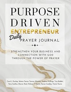 Purpose Driven Entrepreneur Daily Prayer Journal: Strengthen Your Business And Connection With God Through The Power Of Prayer ürün görseli 1