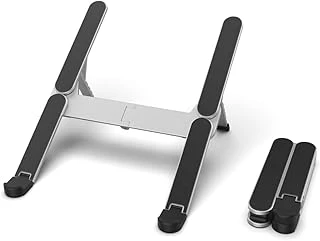 Voltix Dizüstü Bilgisayar Standı Yüksekliği Ayarlanabilir Katlanabilir Havalandırmalı Dizüstü Bilgisayar Standı Tüm Dizüstü Bilgisayarlarla Uyumlu 10-17,3 ", Macbook, Dell, Alienware, Monster. ürün görseli 1