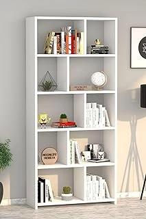 Moonlife London Kitaplık Beyaz ürün görseli 1