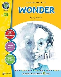 Wonder - Novel Study Guide Gr. 5-6 - Classroom Complete Press ürün görseli 1