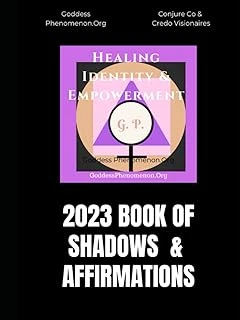 366 Days Of Spells & Affirmations -2023-Goddess Phenomenon/Conjure Co. Manifesting Journal: Follow The Phases Of The Moon/Credo Visionaires ürün görseli 1