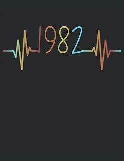 101 Mandalas - Malbuch Ekg Herzschlag Jahrgang 1982 Baujahr Heartbeat: Lustiges Herzlinie Geburtstags Geschenk - A4 (8,5X11) - 101 ... - Entspannen - Anti Stress - Zum Ausmalen ürün görseli 1