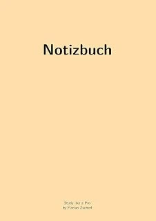 Pro-Notizbuch (Beige) ürün görseli 1