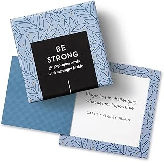 Compendium'Dan Thoughtfulls Pop-Open Kartlar, Strong — 30 Pop-Open Kartlar, Her Biri Içinde Başka Bir Ilham Verici Mesajla ürün görseli 1