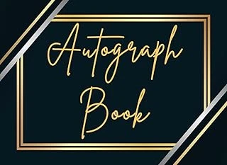 Independently Published Autograph Book: Collect Autographs And Happy Memories For Adults & Kids - Personalized Keepsake Signatures For Album Memories - Great Gift For ... … - Cute Alternative Greetin ürün görseli 1