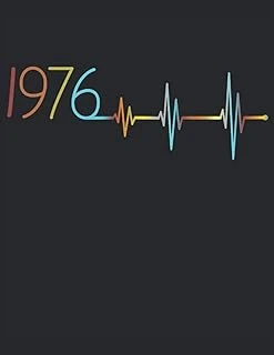 101 Mandalas - Malbuch Ekg Herzschlag Jahrgang 1976 Baujahr Heartbeat: Lustiges Geburtstag Frequenz - A4 (8,5X11) - 101 Seiten - ... - Entspannen - Anti Stress - Zum Ausmalen ürün görseli 1