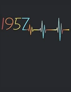101 Mandalas - Malbuch Ekg Herzschlag Jahrgang 1957 Baujahr Heartbeat: Lustiges Geburtstag Frequenz - A4 (8,5X11) - 101 Seiten - ... - Entspannen - Anti Stress - Zum Ausmalen ürün görseli 1