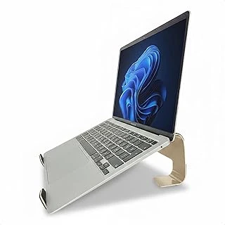 Prexua Fixer Laptop Standı - Notebook Yükseltici Altlık - Metal (Gold) ürün görseli 1