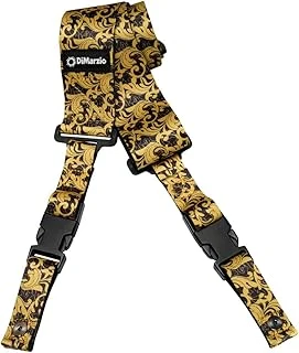 Dimarzio Dd2250 Steve Vai Utopia Cliplock Siyah/Altın Gitar Askısı ürün görseli 1