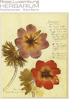 Herbarium Postkartenset: 10 Motive Aus Rosa Luxemburgs Herbarium ürün görseli 1