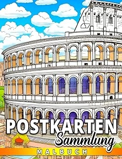 Independently Published Postkartensammlung: Entdecke, Erkunde Und Lerne Über Berühmte Wahrzeichen Und Städte Auf Der Ganzen Welt - Perfekt Für Im Alter Von 7-10 Jahren (German Edition) ürün görseli 1