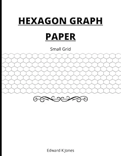 Independently Published Hexagon Graph Paper: Small Grid ürün görseli 1