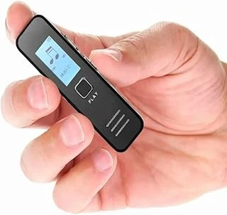 32 Gb Dijital Ekranlı Ses Kaydedici Kulaklıklı Mini Ses Kayıt ürün görseli 1