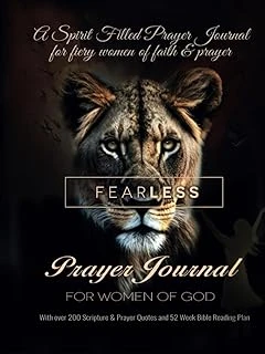Fearless Prayer Journal For Women Of God ürün görseli 1