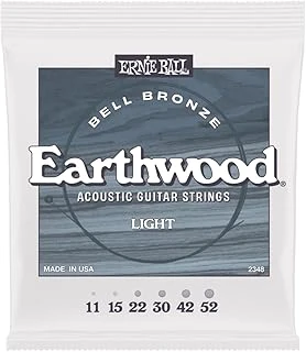 Ernie Ball Hafif Earthwood Bell Bronz Akustik Gitar Telleri 11-52 ürün görseli 1