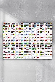 Postermanya (Pster9159) Ülke Bayrakları Eğitim Posteri (40X60Cm) ürün görseli 1