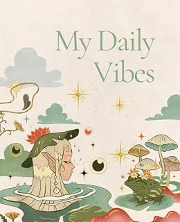 Me Myself & My Vibe: Wellness Journal Daily Records. Mood, Sleep, Self Care, Social Engagement, Lifestyle ürün görseli 1