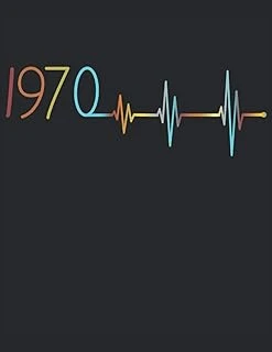 101 Mandalas - Malbuch Ekg Herzschlag Jahrgang 1970 Baujahr Heartbeat: Lustiges Geburtstag Frequenz - A4 (8,5X11) - 101 Seiten - ... - Entspannen - Anti Stress - Zum Ausmalen ürün görseli 1