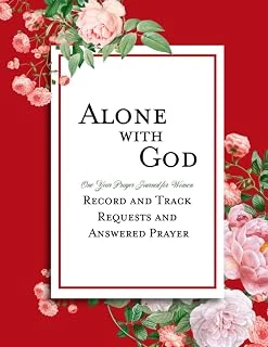 Alone With God One Year Prayer Journal For Women Record And Track Requests And Answered Prayer ürün görseli 1