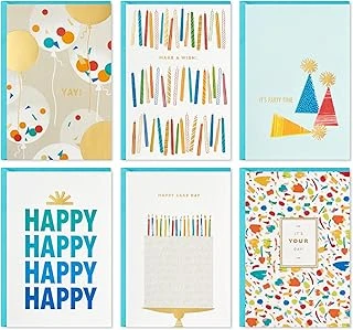 Hallmark Doğum Günü Kartı Çeşitleri, Zarflı 36 Kart (Parti Zamanı) ürün görseli 1