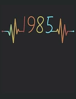 101 Mandalas - Malbuch Ekg Herzschlag Jahrgang 1985 Baujahr Heartbeat: Lustiges Herzlinie Geburtstags Geschenk - A4 (8,5X11) - 101 ... - Entspannen - Anti Stress - Zum Ausmalen ürün görseli 1