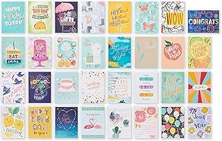 American Greetings Zarflar Ürün Kutusu Ile Tüm Durumlar Için Lüks Kartlar, Doğum Günü, Düğün, Teşekkür Daha Fazlası, 32 Adet ürün görseli 1