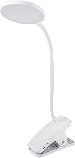 Purelite Şarj Edilebilir Klipsli Lamba - Masa Lambası Masa Lambası, Led Esnek Işık, Ayarlanabilir Boyun Kelepçe Dahil, Okuma, İğne İşi, Dikiş, El İşi Için Doğal Gün Işığı Ampulleri ürün görseli 1