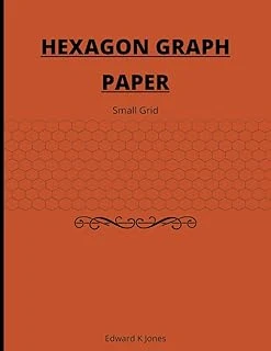 Independently Published Hexagon Graph Paper: Small Grid ürün görseli 1