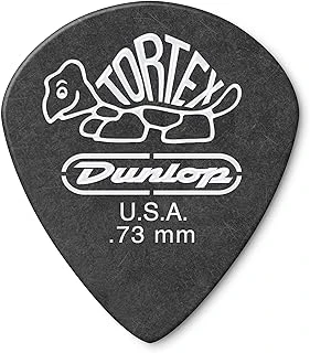 Jim Dunlop 482R.73 Gitar Penası, 0,73 Mm, Pitch Black ürün görseli 1