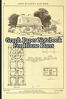 Independently Published Graph Paper For House Plans: Blueprint Graph Paper For Drawing Architectural ürün görseli 1