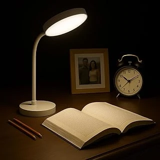 Şarjlı Akrobat 360° Masa Üstü Lamba 3 Kademe Dokunmatik Çalışma Okuma Işığı Gece Lambası Işık ürün görseli 1