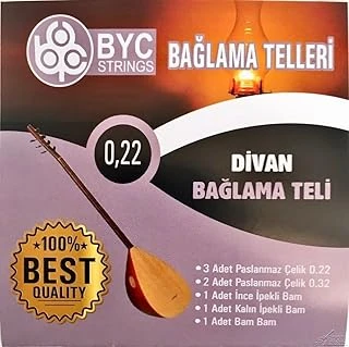 Byc22 022 Divan Saz Teli Seti (Bam Bam Teli Vardır) ürün görseli 1
