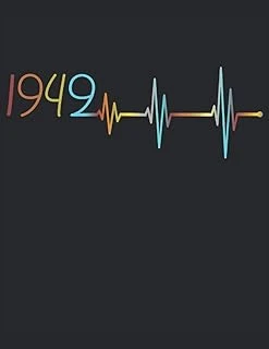 101 Mandalas - Malbuch Ekg Herzschlag Jahrgang 1949 Baujahr Heartbeat: Lustiges Geburtstag Frequenz - A4 (8,5X11) - 101 Seiten - ... - Entspannen - Anti Stress - Zum Ausmalen ürün görseli 1
